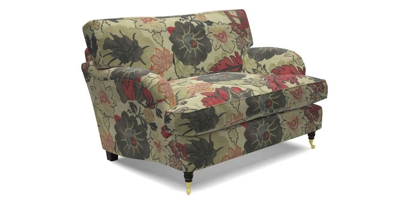 Alwinton Snuggler in Lumino Velvet Wine