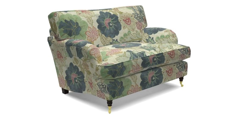 Alwinton Snuggler in Lumino Velvet Wine