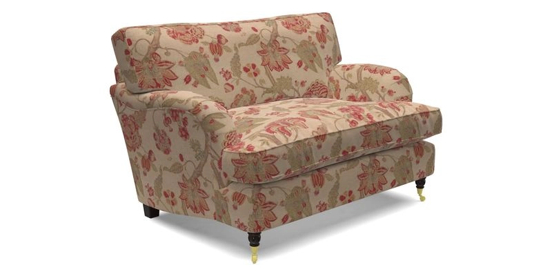 Alwinton Snuggler in Lumino Velvet Wine