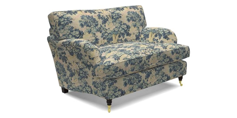 Alwinton Snuggler in Lumino Velvet Wine