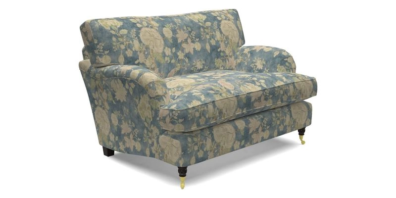 Alwinton Snuggler in Lumino Velvet Wine