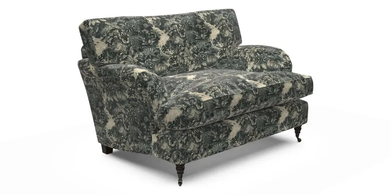 Alwinton Snuggler in Lumino Velvet Wine