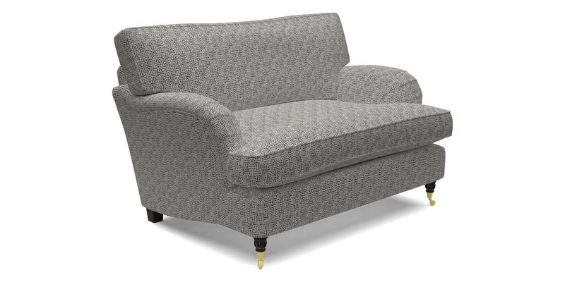 Alwinton Snuggler in Lumino Velvet Wine