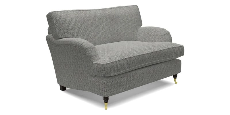 Alwinton Snuggler in Lumino Velvet Wine