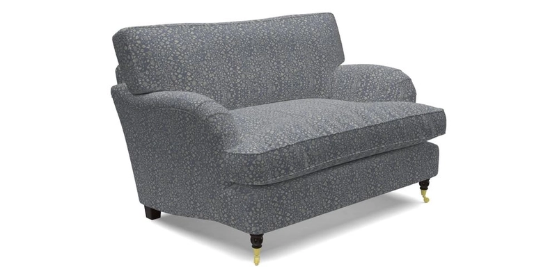 Alwinton Snuggler in Lumino Velvet Wine