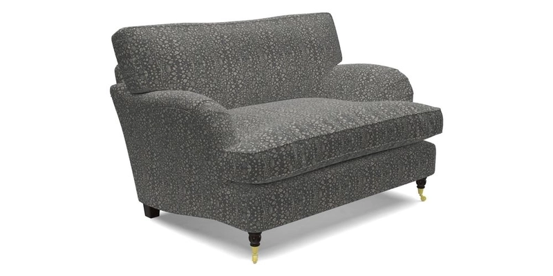 Alwinton Snuggler in Lumino Velvet Wine