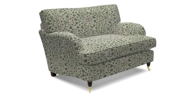 Alwinton Snuggler in Lumino Velvet Wine