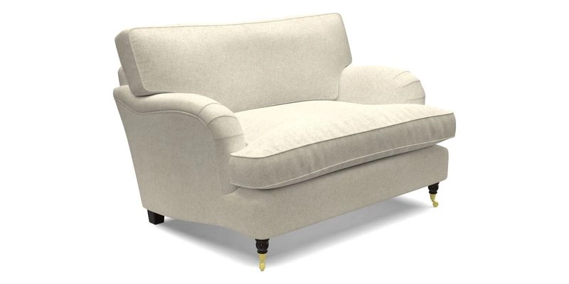 Alwinton Snuggler in Lumino Velvet Wine