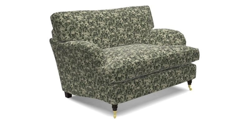 Alwinton snuggler in Lumino Velvet Wine