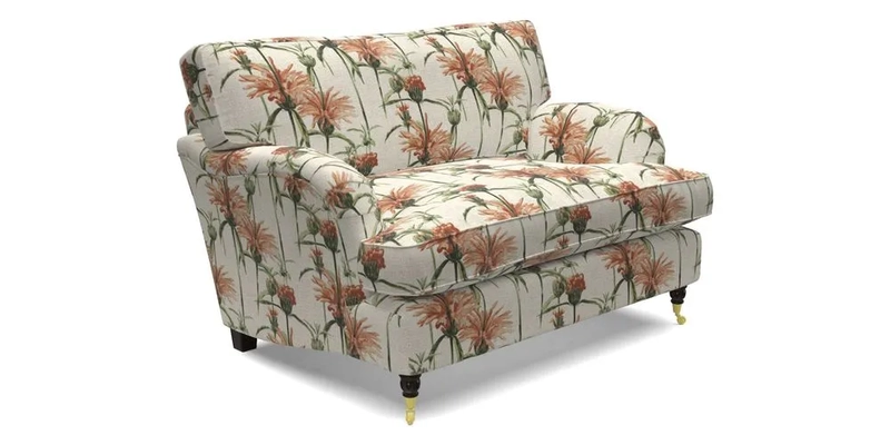 Alwinton Snuggler in Lumino Velvet Wine