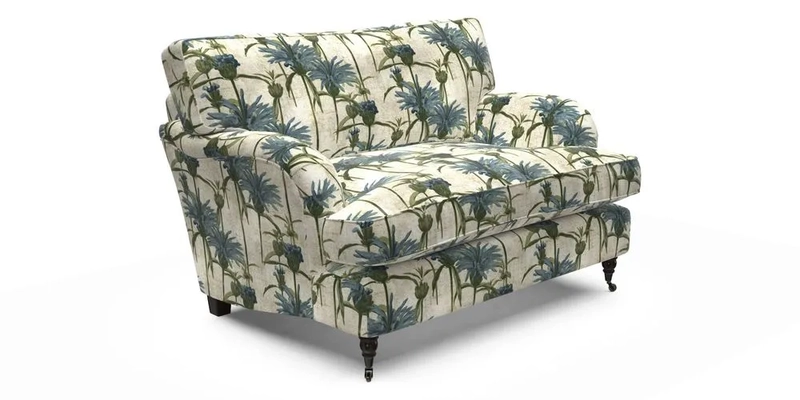 Alwinton Snuggler in Lumino Velvet Wine