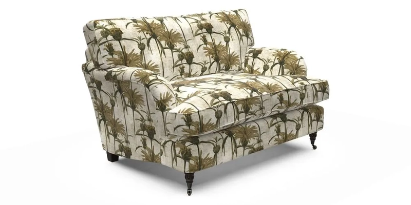 Alwinton Snuggler in Lumino Velvet Wine