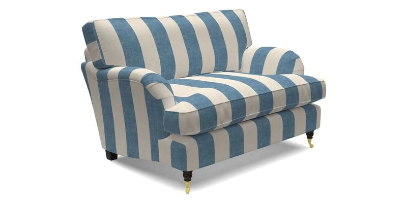 Alwinton Snuggler in Lumino Velvet Wine