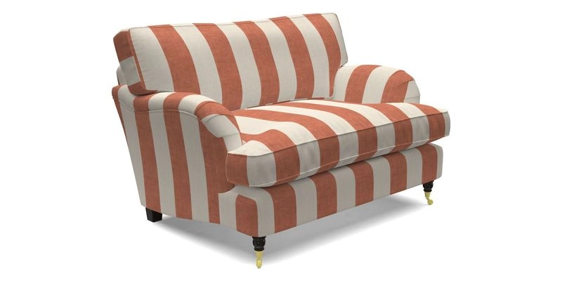 Alwinton Snuggler in Lumino Velvet Wine