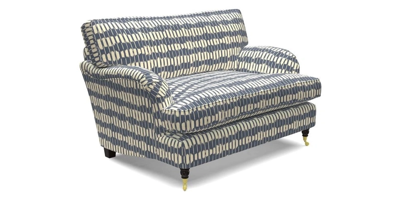 Alwinton Snuggler in Lumino Velvet Wine