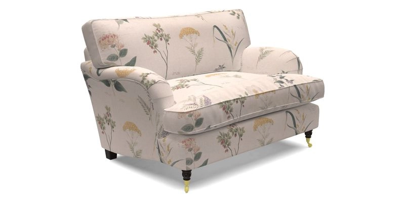 Alwinton Snuggler in Lumino Velvet Wine