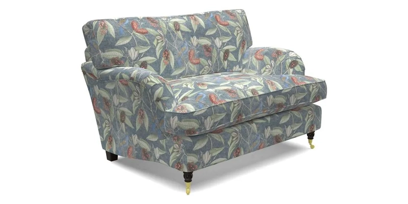 Alwinton Snuggler in Lumino Velvet Wine