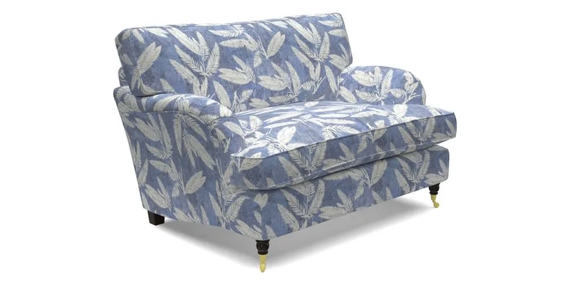 Alwinton Snuggler in Lumino Velvet Wine