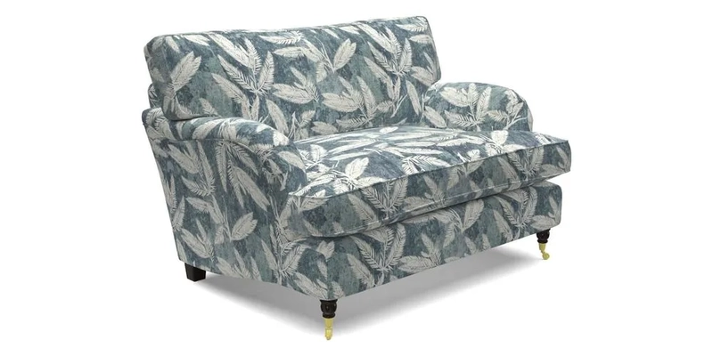 Alwinton Snuggler in Lumino Velvet Wine