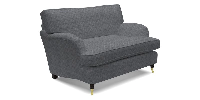 Alwinton Snuggler in Lumino Velvet Wine