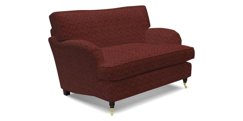 Alwinton Snuggler in Lumino Velvet Wine