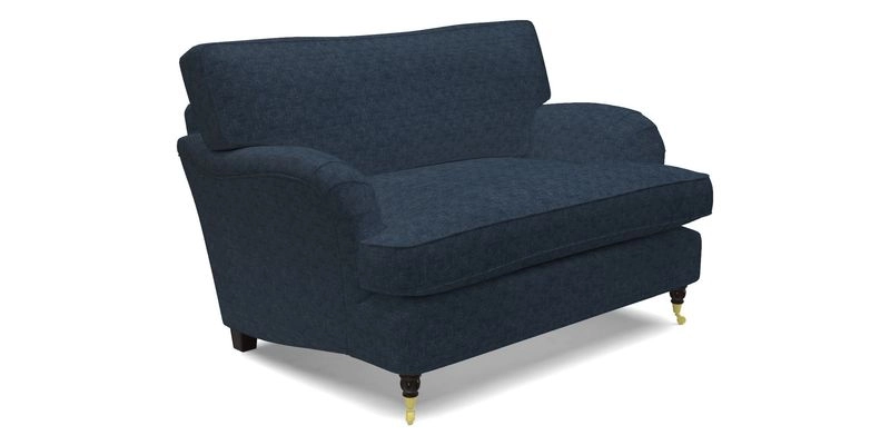 Alwinton Snuggler in Lumino Velvet Wine