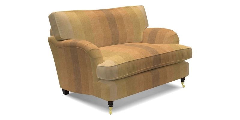 Alwinton Snuggler in Lumino Velvet Wine