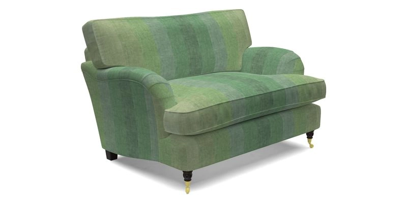 Alwinton Snuggler in Lumino Velvet Wine