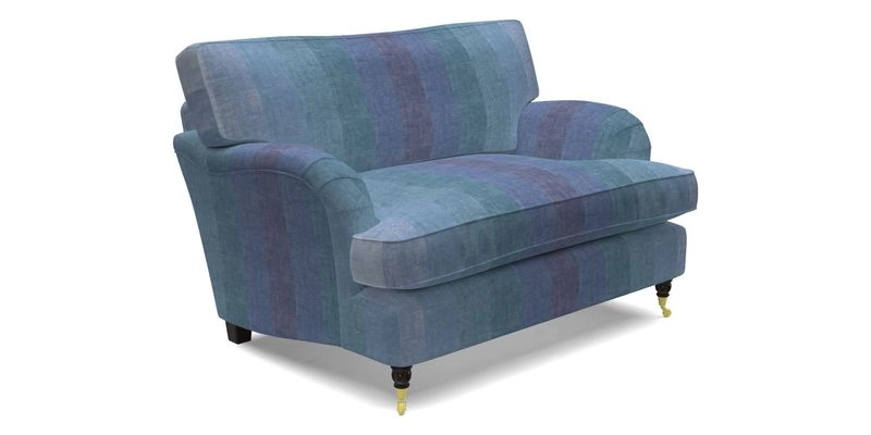 Alwinton Snuggler in Lumino Velvet Wine