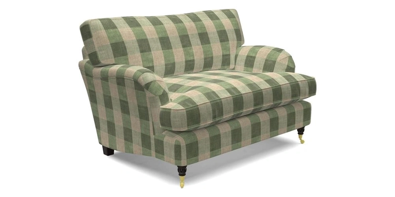 Alwinton Snuggler in Lumino Velvet Wine