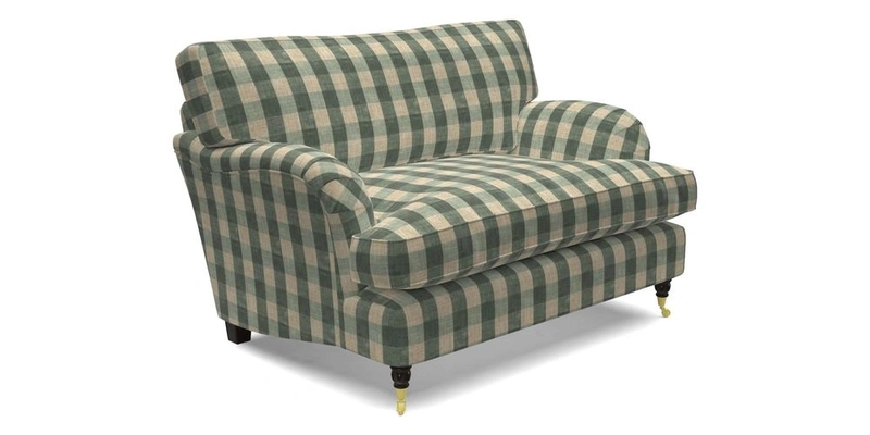 Alwinton Snuggler in Lumino Velvet Wine