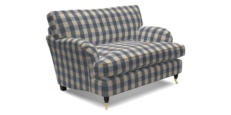 Alwinton Snuggler in Lumino Velvet Wine