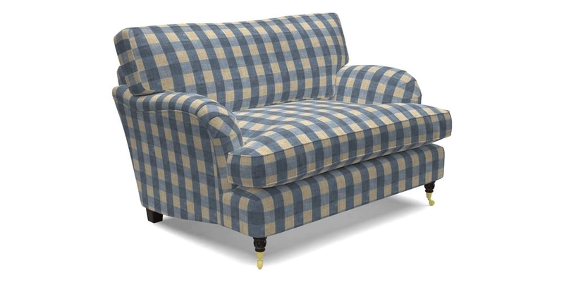 Alwinton Snuggler in Lumino Velvet Wine