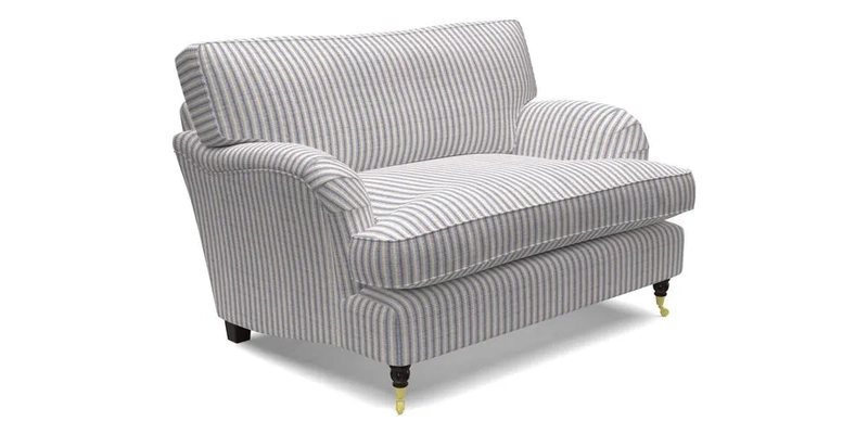 Alwinton Snuggler in Lumino Velvet Wine