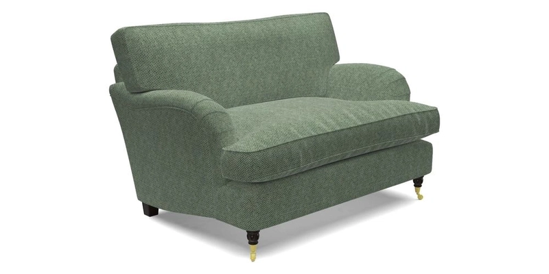 Alwinton Snuggler in Lumino Velvet Wine