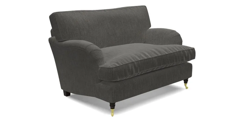 Alwinton Snuggler in Lumino Velvet Wine