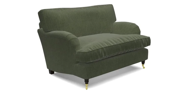 Alwinton Snuggler in Lumino Velvet Wine