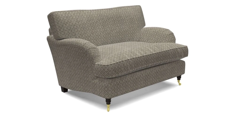 Alwinton Snuggler in Lumino Velvet Wine