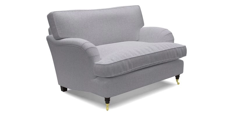 Alwinton Snuggler in Lumino Velvet Wine