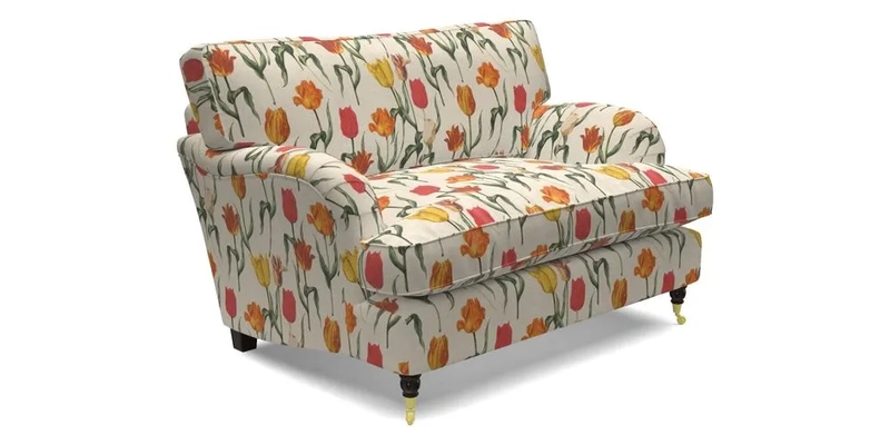 Alwinton Snuggler in Lumino Velvet Wine