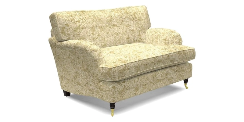 Alwinton Snuggler in Lumino Velvet Wine