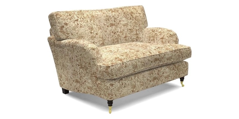 Alwinton Snuggler in Lumino Velvet Wine