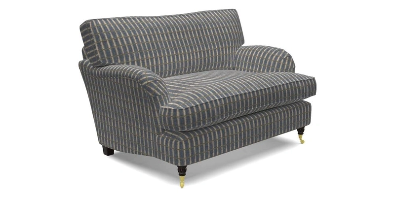 Alwinton Snuggler in Lumino Velvet Wine