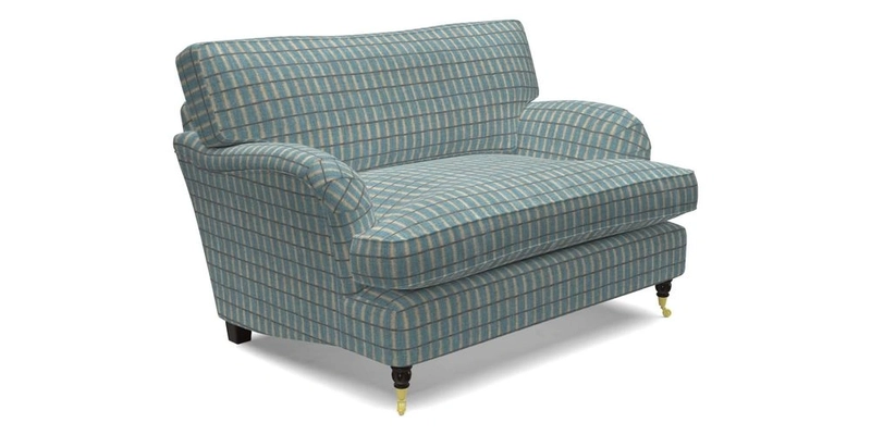 Alwinton Snuggler in Lumino Velvet Wine