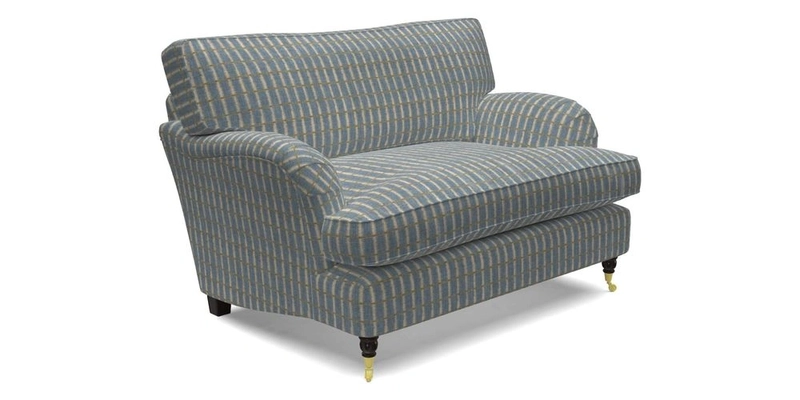 Alwinton Snuggler in Lumino Velvet Wine