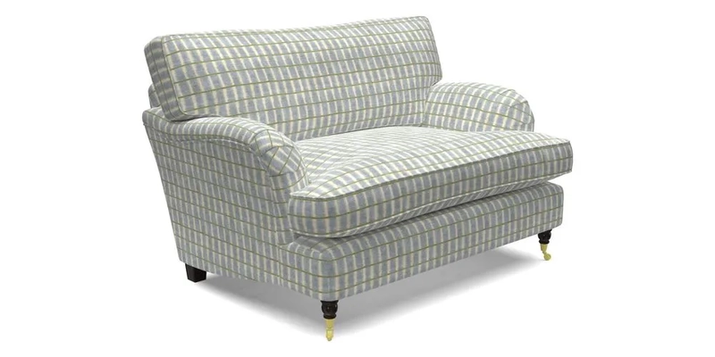 Alwinton Snuggler in Lumino Velvet Wine