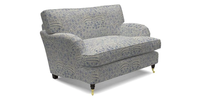 Alwinton Snuggler in Lumino Velvet Wine