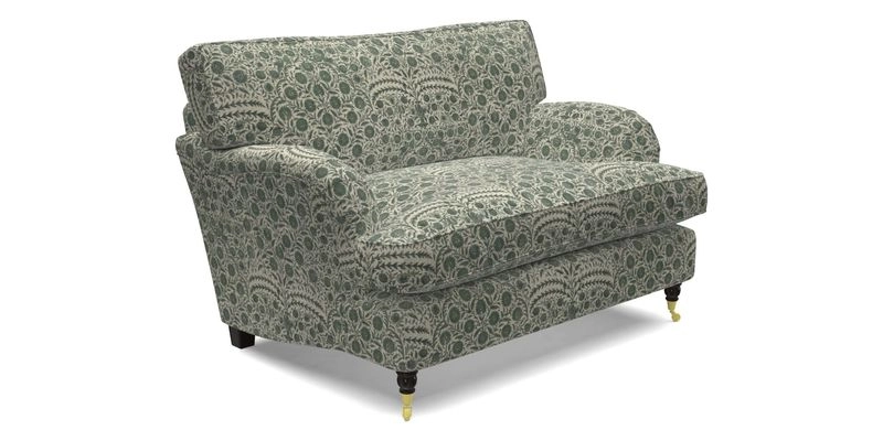 Alwinton Snuggler in Lumino Velvet Wine