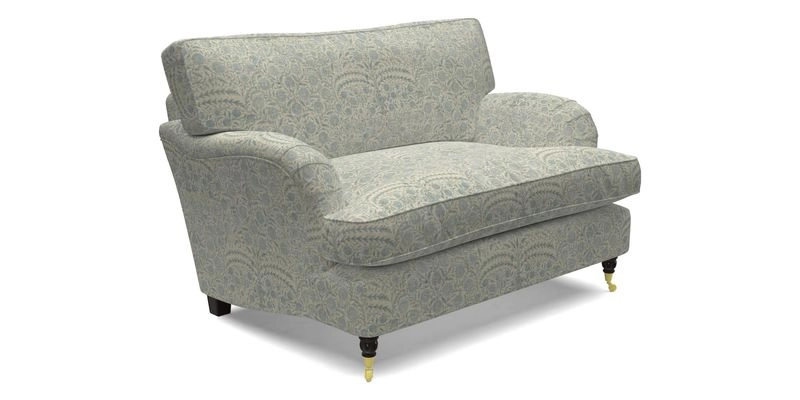 Alwinton Snuggler in Lumino Velvet Wine