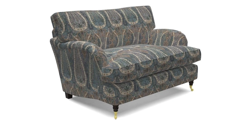 Alwinton Snuggler in Lumino Velvet Wine